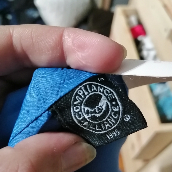 Laundry shelli Segal 1995 vintage silk blue dress - Picture 3 of 3